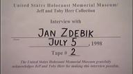 Jan Zdebik historia mówiona Oświęcim Sachsenhausen 02