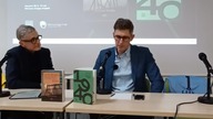 Istorikų futbolas.  Norbertas Černiauskas, Aurimas Švedas (Aukso uvys) Vilnius Book Fair2022