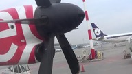 10 03 17 DHC 8 402Q Dash 8 4443 SP EQK Warszawa Wrocław LOT