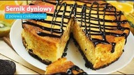 Sernik dyniowy z polewą czekoladową - SUPER PUSZYSTY