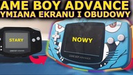 Poradnik - Wymiana wyświetlacza GBA - Wymiana obudowy Game boy Advance - IPS Game Boy LCD Game Boy