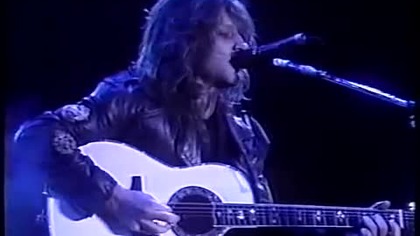 Bon Jovi - Never Say Goodbye (acoustic / Santiago 1990)