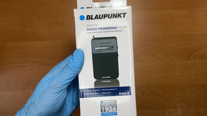 UNBOXING: Radio z klipsem na paluszki Blaupunkt PR3BK