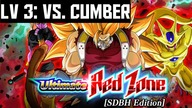 Ultimate Red Zone SDBH Edition Level 3 Cumber Full Run Blue boys Team Dbz Dokkan Battle