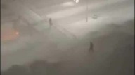 Grudniowy dzień w Norylsku, Kraj Krasnojarski, Rosja i -38°C