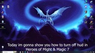 How to turn off hud in Might & Magic Heroes VII