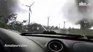 Bliźniacze tornada w Niemczech
