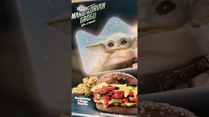 JEDYNE TAKIE MIEJSCE W POLSCE! #burgerking #mandalorianigrogu #starwars