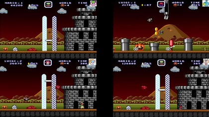 Mario Forever Spooky Night 4 Teams