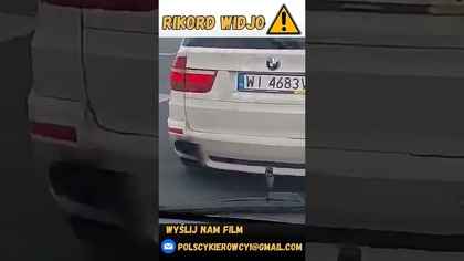 Osłona dymna w BMW X5 #bmw #polska #polscykierowcy #polskiedrogi #x5