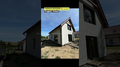 Projekt domu z poddaszem, koszt około 300tys system zlecony #budowadomu #projektdomu #kosztybudowy