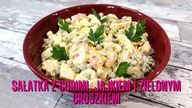 Wystarczy Surimi, Jajka i Zielony Groszek! Sałatka z 3 Składnikami w Nowej Odsłonie!