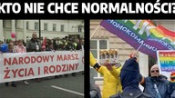 Prowokacje na marszu za życiem.  Kto nie chce normalności? | J.  Bodakowski