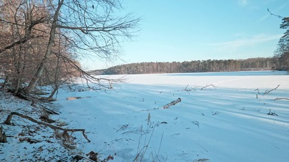 Frozen Winter Lake Wind  Natural Cold Season Soundscape