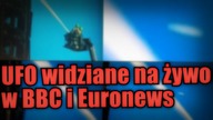 UFO było widziane podczas reportaży brytyjskich telewizji