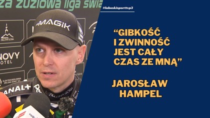Jarosław Hampel po pierwszym treningu - 10. 03. 2025r.