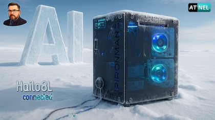 Pironman 5 MAX - POTĘGA! Działa z Hailo8L, Obsługa dwóch dysków/RAID.  Inne niespotykane możliwości!