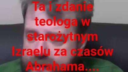 ta a w starożytnym Izraelu czyli za czasów Abrahama.....