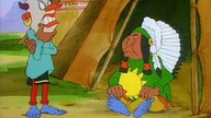 Lucky Luke 1983-1992 Alarm Błękitne Stopy [S01E47]