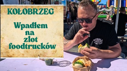 Dziś wpadłem spróbować jedzenia z foodtrucków na zlocie w Kołobrzegu  mnóstwo zapachów, smaków i kolorów w jednym miejscu!  Każdy znajdzie coś dla siebie  od klasyki po totalne kulinarne niespodzianki.