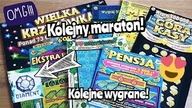 Zdrapki Lotto #823 Kolejny Maraton! Wielka Krzyżówka  Jest złoto! Są wygrane! 