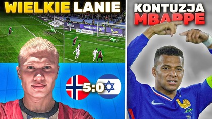 Erling Haaland ZMARNOWAŁ dwa karne, a i tak zdobył HATTRICKA! Mbappe jest KONTUZJOWANY, ale...
