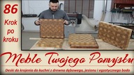 Deski sztorcowe do krojenia do kuchni z drewna dębowego, jesionu i egzotycznego bodo