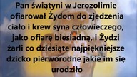 Czy Jezus byl kanibalem?