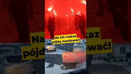 Na ich rozkaz będą mordować! #polityka #bojówki #JasnaGóra #kibole #Nawrocki #Braun