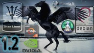 Test Titan Linux 1. 2 - Nowy system oparty o Debian 11 Bullseye z KDE PLASMA.  REAL HARDWARE TEST