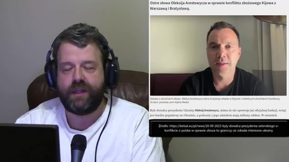 Musimy Wypowiedzieć Polsce Wojnę - b.  Doradca Żeleńskiego ma Twitter - Analiza Ator Finanse