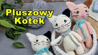 Pluszowy kotek z Aksamitka.