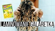 Laminowanie kręconych włosów GALARETKĄ  | Curly Madeleine