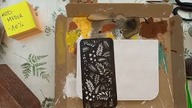 Mixed media pudełko retro DIY | Pomysł na prezent na Dzień Mamy