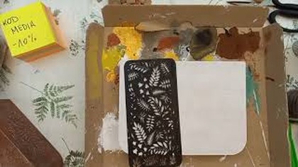 Mixed media pudełko retro DIY | Pomysł na prezent na Dzień Mamy