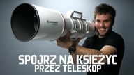 SPÓJRZ NA KSIĘŻYC PRZEZ TELESKOP