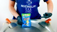 Crispy M&M Ice Cream Rolls Street Food -