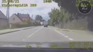 Uciekał przed policją 200 km/h w mieście.