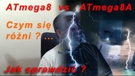 Czym różni się ATmega8 od ATmega8A ... i podobne