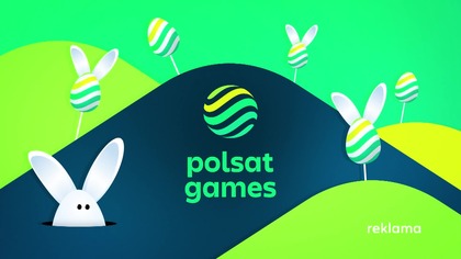 Polsat Games - Reklamy, zapowiedź i animacja loga w Wielkanocnej oprawie graficznej (03. 04. 2026)