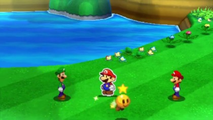 Mario & Luigi Paper Jam HD - przewodnik po grze (3DS) część 1 - Tajemniczy album z naklejkami.  Paper Mario wkracza do akcji