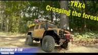 RC Car - Traxxas TRX 4 / Crossing the forest - Defender Camel Trophy 1/10