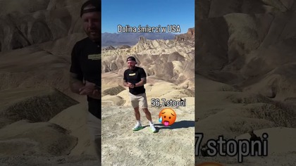 Dolina śmierci w USA? Skąd ta nazwa? #shorts
