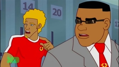 Supa Strikas Sezon  4 Odcinek 46 Klaus i Spotkanie Pierwszego Stopnia