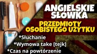 Przedmioty osobistego użytku po angielsku