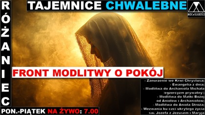 RÓŻANIEC CUDÓW z KRÓLOWĄ POKOJU
