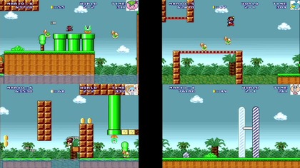 Mario Forever Eastern Village V1.0.3 World 1-4 4 Teams