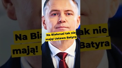 Nawet na Białorusi tego nie wymyślono! #Nawrocki #Batyr #sądy #Białoruś #Blajerski #PiS #polityka