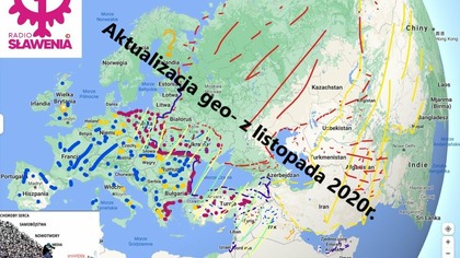 Aktualiacja geo Listopada 2020r.  17. 08. 7529r.  sław.  w Radio Sławenia