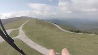 Niecodzienne spotkanie paralotniarza
